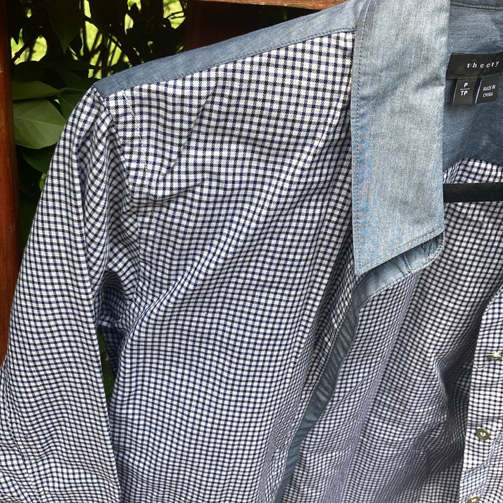 Theory Button-Up - image 5